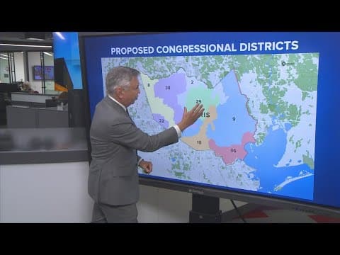 Texas legislators unveil proposed redistricting map