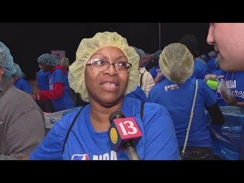 NBA All-Star Day of Service comes to Lucas Oil Stadium