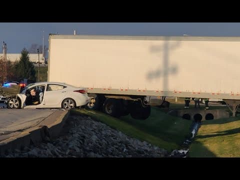 Woman killed, baby injured in Greenwood crash between car, semi