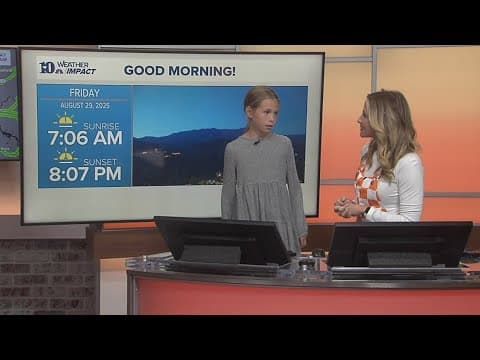 Meet our mini-meteorologist, Harper!