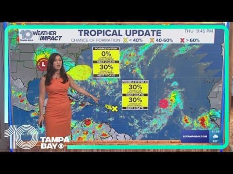 Tracking the Tropics: Forecasters watching over multiple disturbances in the Atlantic