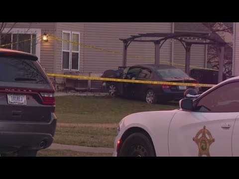 Person found dead with gunshot wound after crash in Hendricks County neighborhood