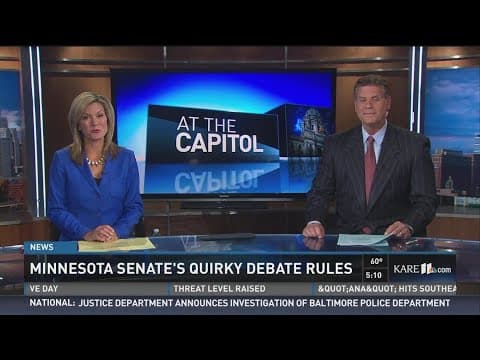 Minnesota Senate's quirky eye contact rules persist