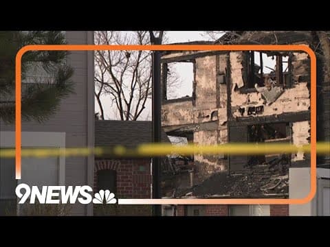 Fire causes partial collapse at Denver apartment complex