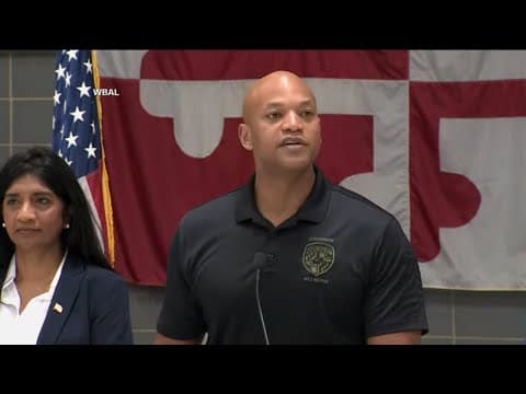 Governor Wes Moore talks next steps after Francis Scott Key Bridge collapse