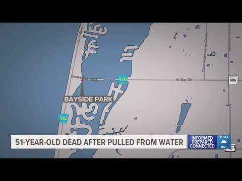 Man dies after being pulled from water near Sand Key