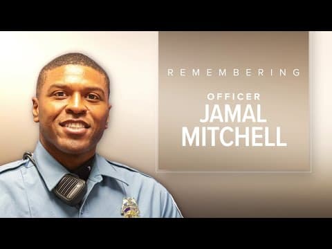 WATCH LIVE: Remembering Officer Jamal Mitchell