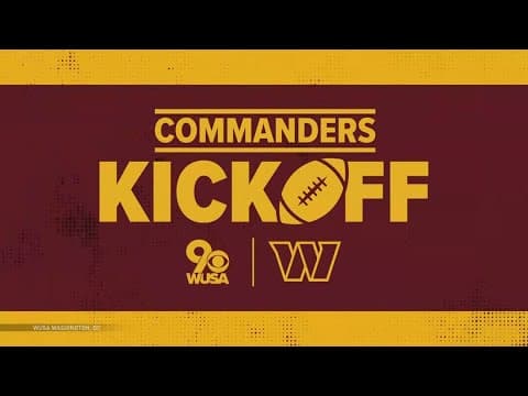 Commanders Kick-Off: We are live from Northwest Stadium