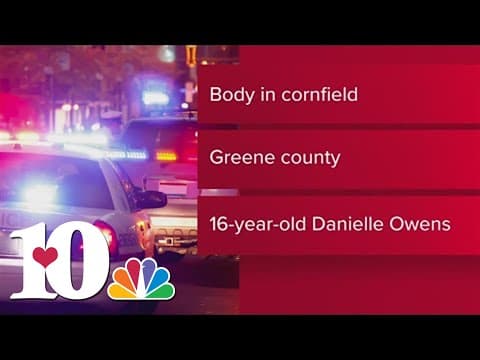 GPD: Body of missing Greene County 16-year-old found in cornfield