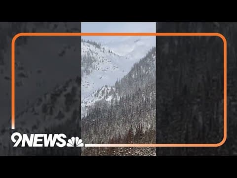Road Crews Trigger Avalanche in Colorado