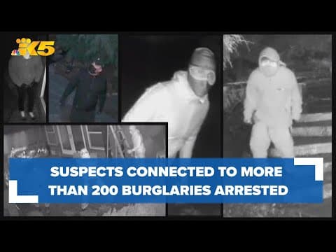 3 men arrested in connection to more than 200 burglaries, millions of dollars in losses