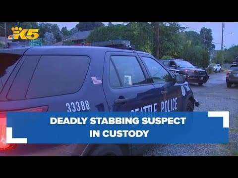BREAKING: Suspect arrested in deadly stabbing in South Seattle