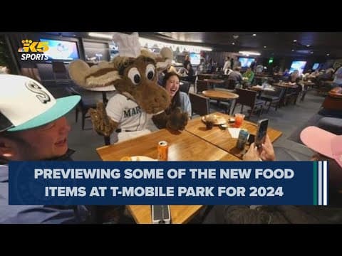 Exploring the new food options at T-Mobile Park ahead of the 2024 Mariners season