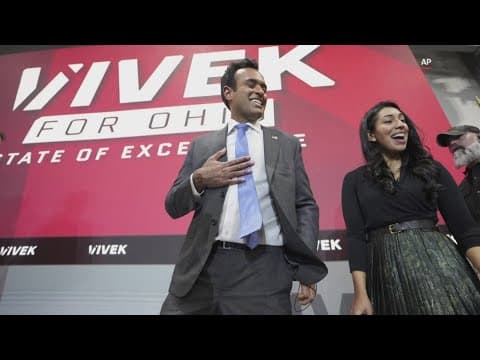 Vivek Ramaswamy wins Ohio Republican Party’s endorsement in 2026 governor’s race