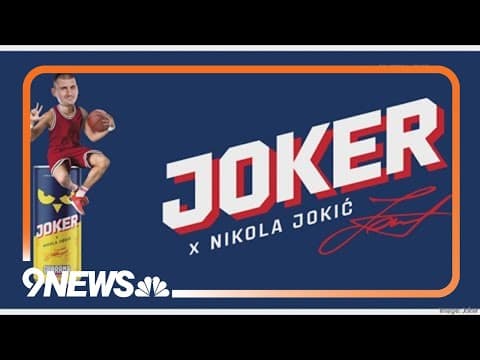 Nuggets star featured on the can of a new energy drink