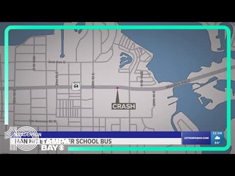 59-year-old hit by school bus in Bradenton, police say