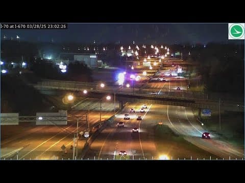 Police: Crash on I-70 East in west Columbus leaves 2 injured; all lanes shut down