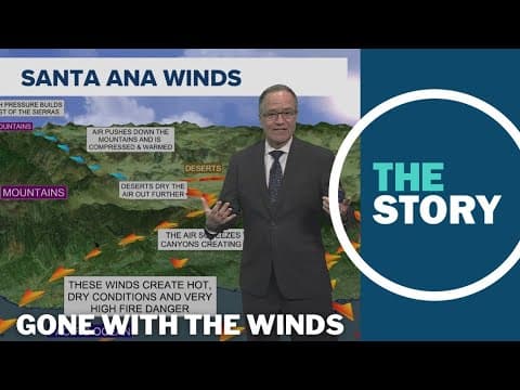 Winds are fueling California's fires. Are they going to continue?