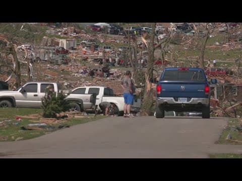 Crews assessing damage after Kentucky tornado