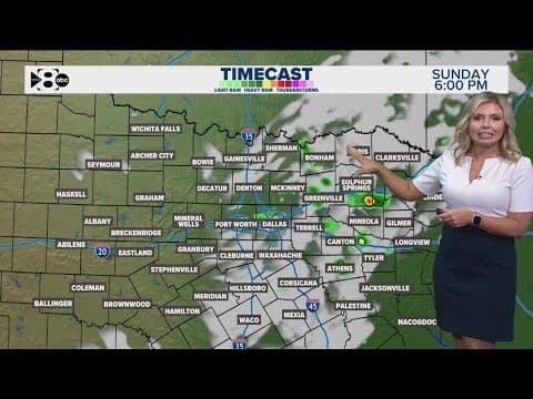 DFW Weather: Rain returns Monday morning, cool days continue in North Texas