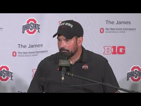 Ryan Day postgame interview | Ohio State-Maryland