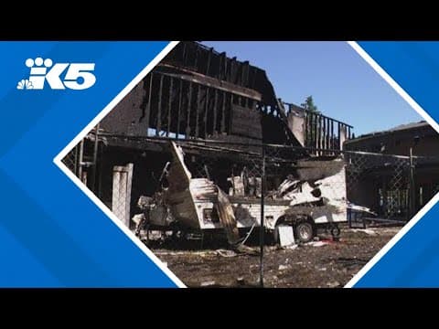 Trailer fire spreads to Auburn church