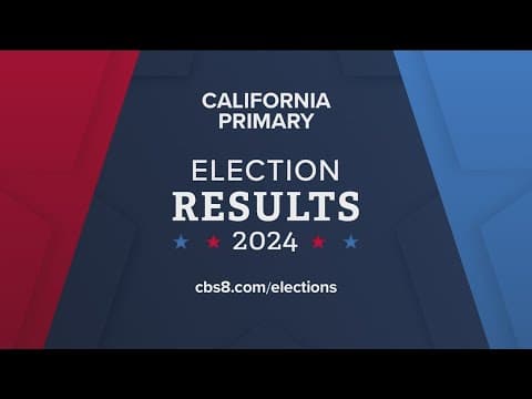 CBS 8's Super Tuesday Coverage (Tues 11PM) | Chula Vista District 4, Prop 1