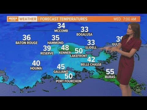 Colder air is almost here, freeze watch north of the lake