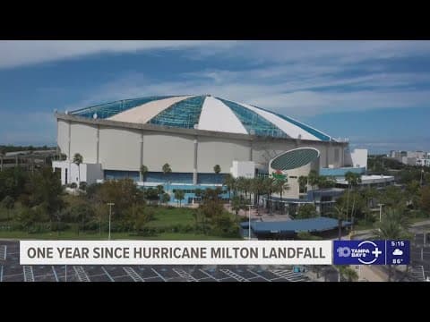 A year after Hurricane Milton, the Tampa Bay Area is still recovering