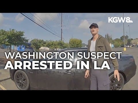 Longview murder suspect Alexander Rogers arrested in Los Angeles' Lafayette Park