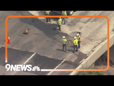 Callers warned CDOT about I-70 pothole 24 hours before road closure