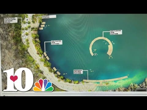 Crews begin work on major upgrades to Fort Dickerson Park's quarry lake