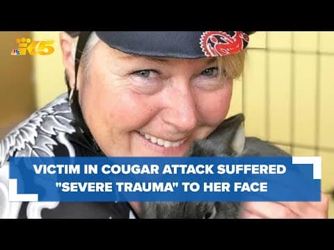 Victim in cougar attack near Snoqualmie suffered 'severe trauma to her face'