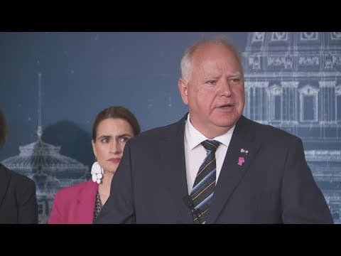 LIVE: Gov. Walz discusses public safety investments