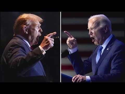 Trump and Biden to face off in the first 2024 presidential debate