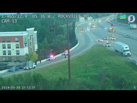 Shooting investigation taking place on I-465 near Rockville Road