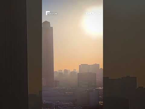 Good morning Houston! Enjoy this sunrise video captured Friday morning.