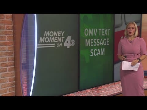 Money Moment on 4: OMV Text Message Scam in Louisiana