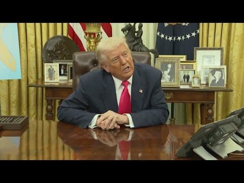 Trump says tariffs could go up on Mexico and Canada