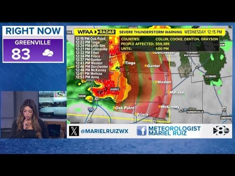 DFW weather: Live look at what to expect on Wednesday