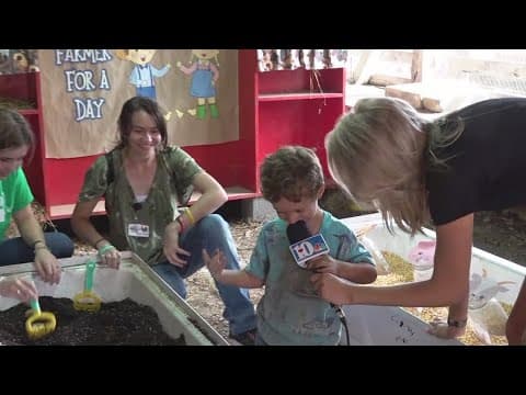 Fun at Cocke County Fair | Giving kids abilities to be a farmer for a day