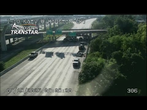 Katy Freeway EB closes at Houston Avenue for emergency bridge repairs