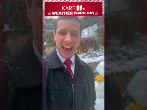 Thursday is another KARE 11 Weather Warn Day as snow continues across Minnesota! #mnwx #shorts