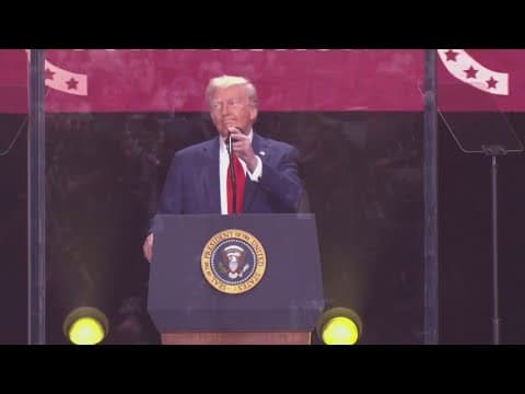 Thousands gather at Charlie Kirk memorial