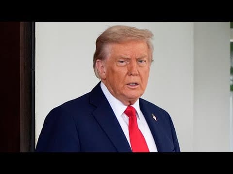 Live: President Donald Trump Makes Announcement From Oval Office