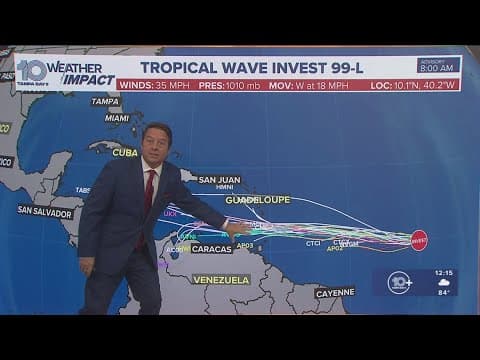 Area in the Atlantic could become our next named storm
