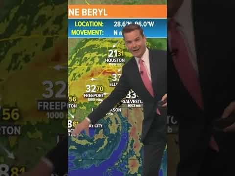 Hurricane Beryl makes landfall in Texas