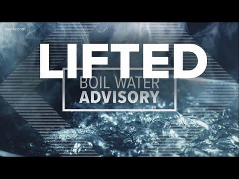 Boil water advisory lifted for Belle Chasse Middle School to Port Sulphur Water Treatment Plant