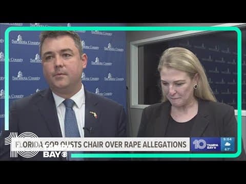 Florida Republicans oust state party chairman facing rape allegations in critical election year