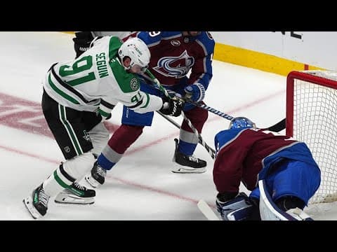 Dallas Stars vs. Colorado Avalanche playoffs | Peter DeBoer, players speak after Game 3 OT win